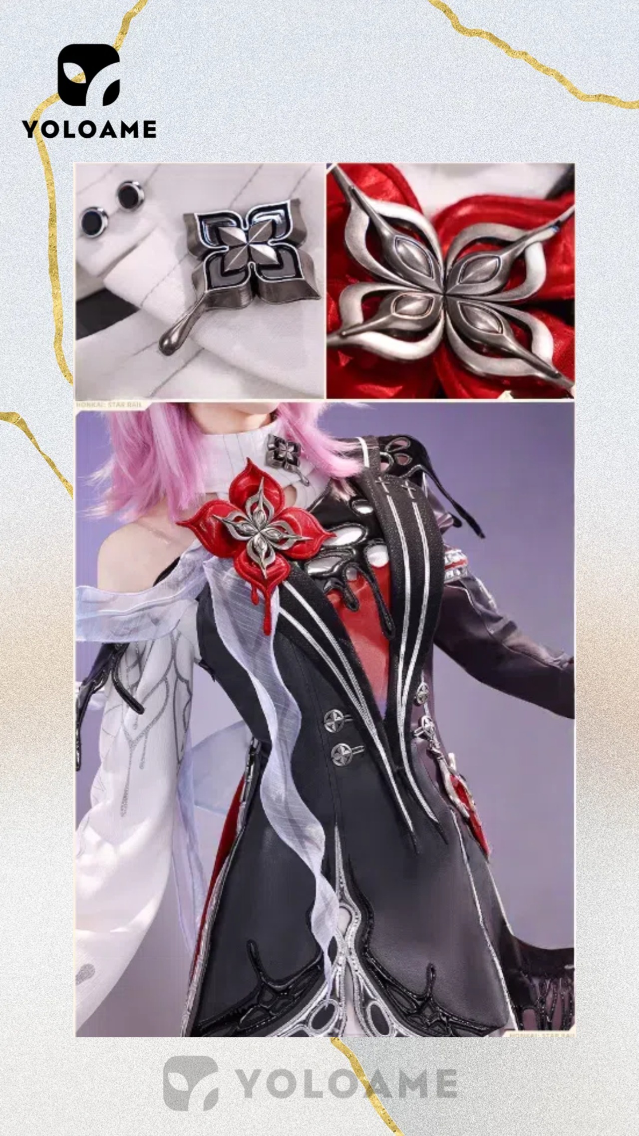 三分妄想 崩壊スターレイル 記憶 三月なのか 長夜月 コスプレ衣装