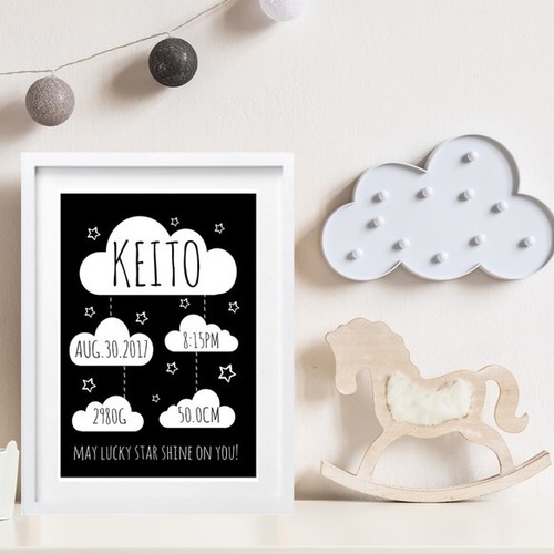 Baby poster#CLOUD B(A4)