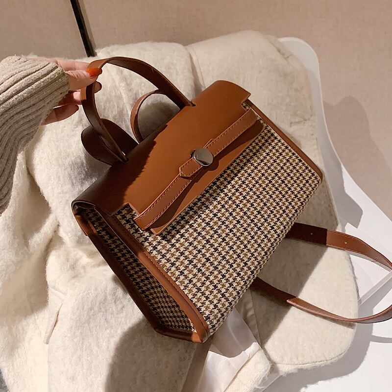 スタイルオータムウィンター 秋物 冬物 スクウェア メッセンジャーバッグ 手作りハンドバック99674464245