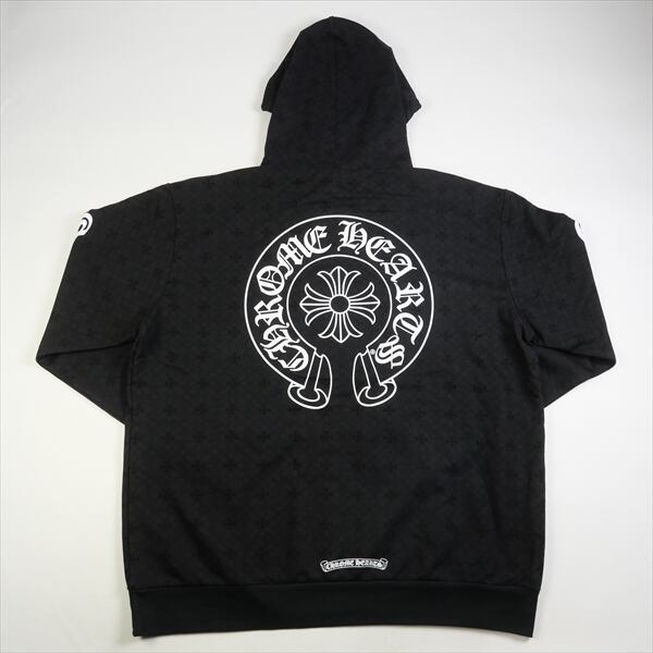 新品未使用Chrome Hearts クロムハーツ zipパーカー L 黒