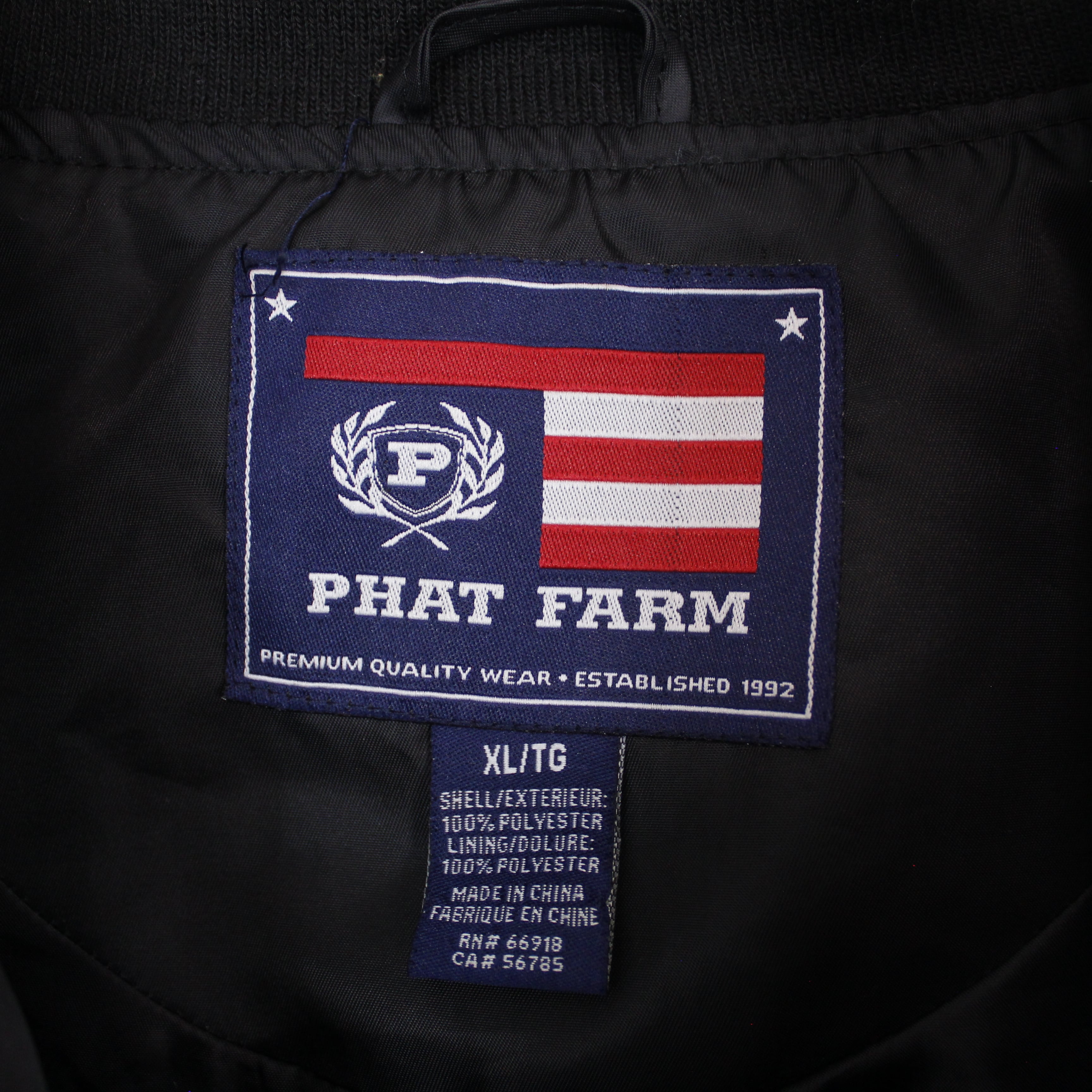 PHAT FARM Patch work MA-1Jacket vintage PHAT FARM Patch work MA-1Jacket vintage