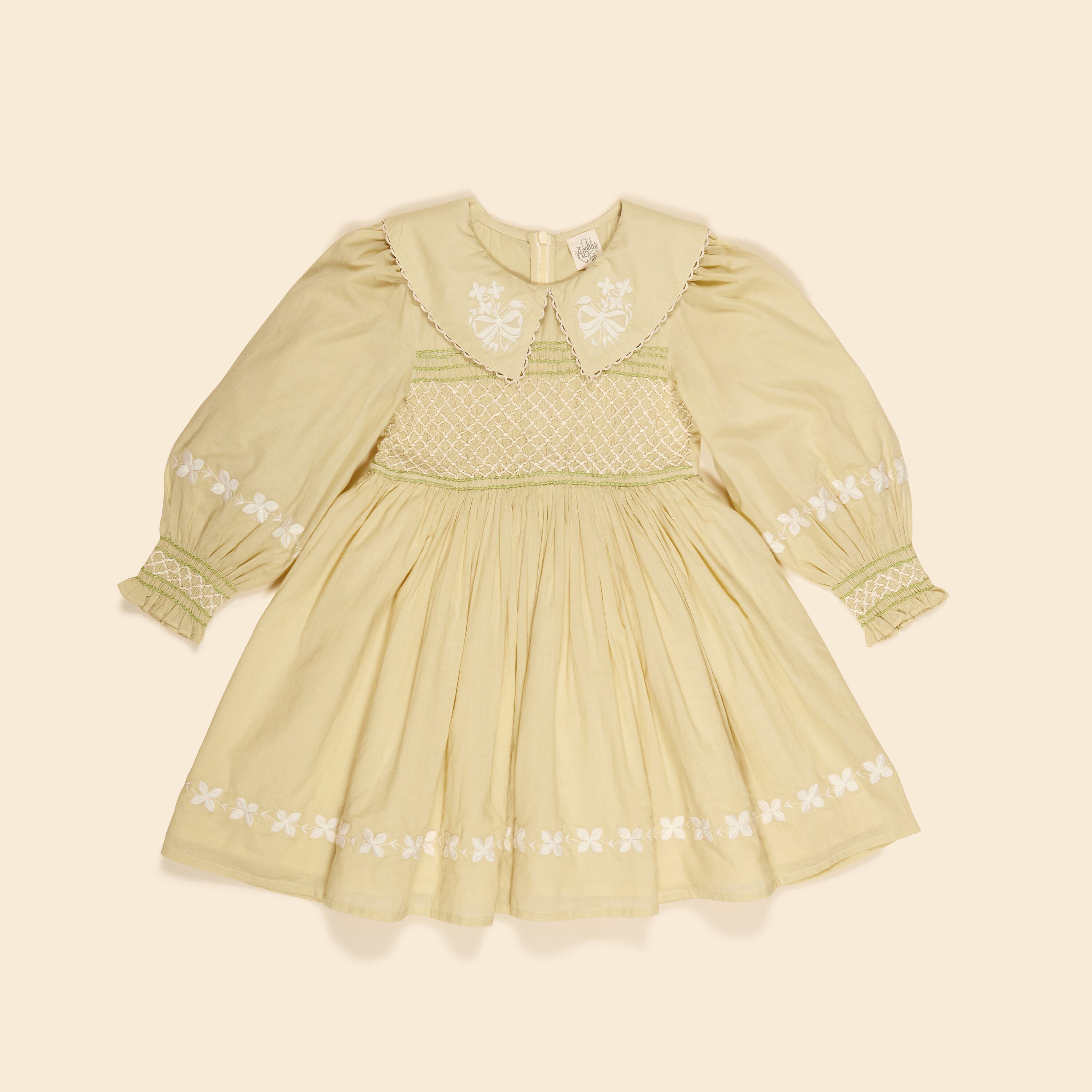 Apolina CAREY DRESS - LICHEN | RESONASON