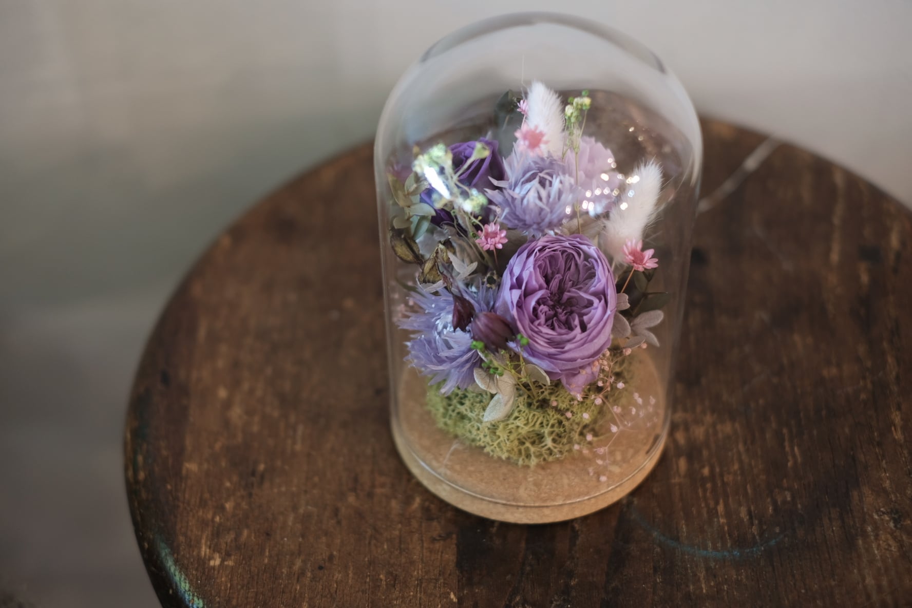 三日月リース〜グレージュな月 | flower atelier Sai Sai Ka