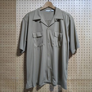 BURLAP OUTFITTER　MESH CAMP SHIRT　バーラップアウトフィッター　通気性と吸汗性が高く、軽量で動きやすく快適な肌触りの半袖シャツ　カーキ/ ブラック