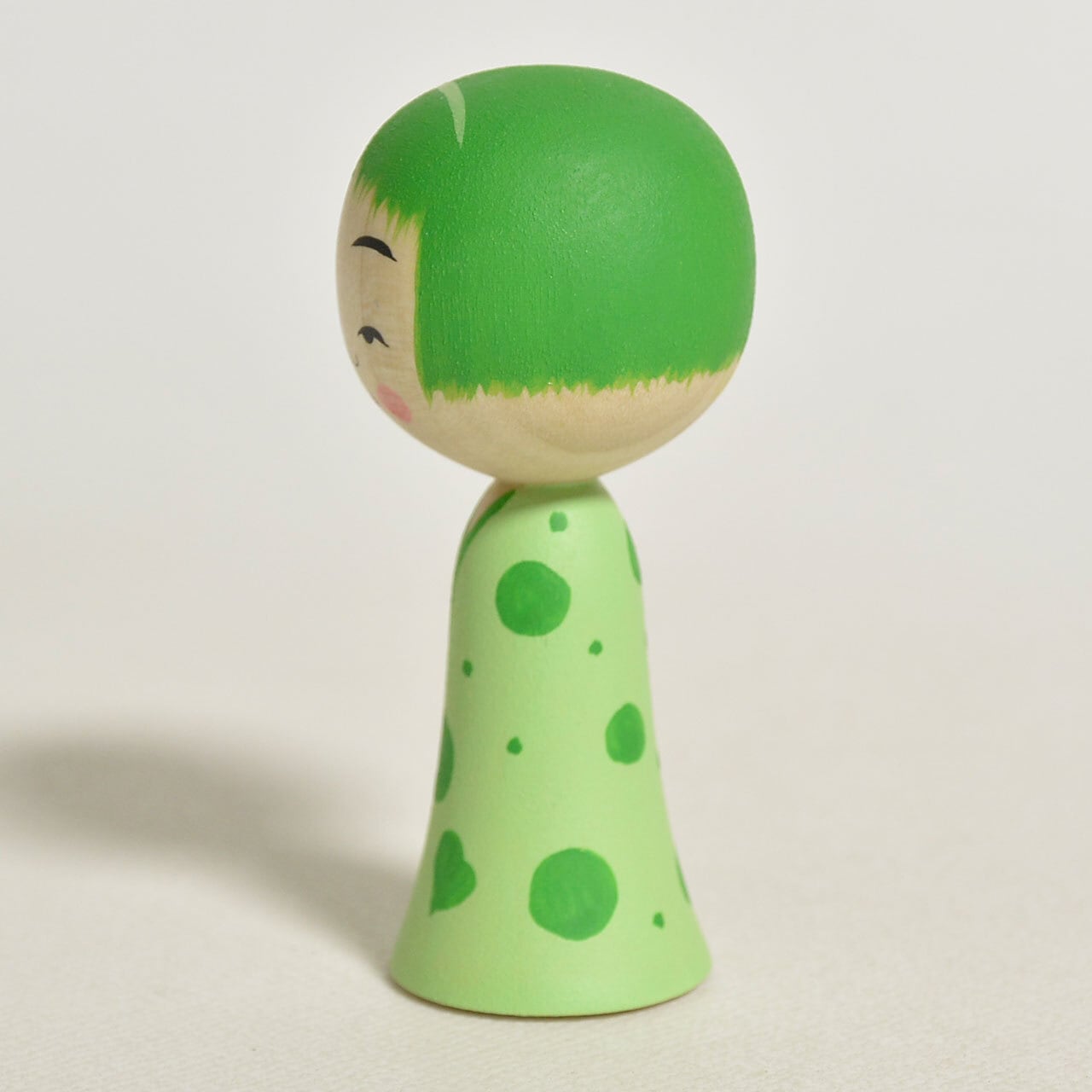 キャンディさんこけし 約2寸 約6cm 鈴木明 工人（作並系）#2330