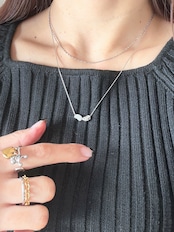 ツインペブルネックレス