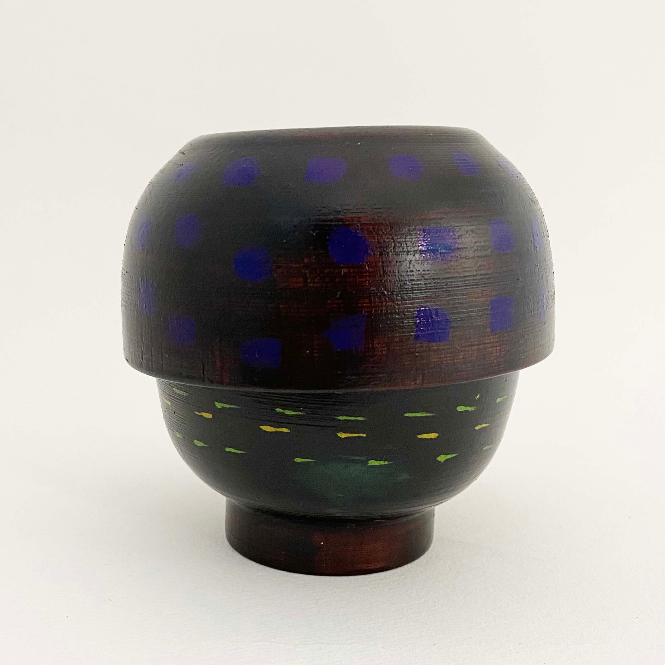 南足柄 / 森谷昭一工人 創作こけし(お椀こけし)