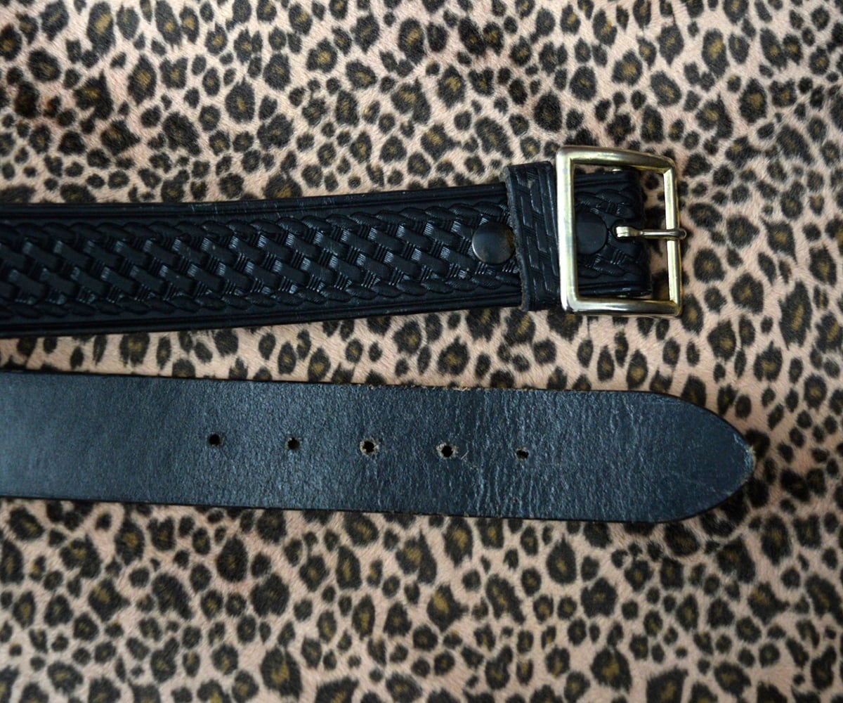 GOOD! TRIPLE K BASKET WEAVE GARRISON BELT 32 | SECOND TIME GLORY