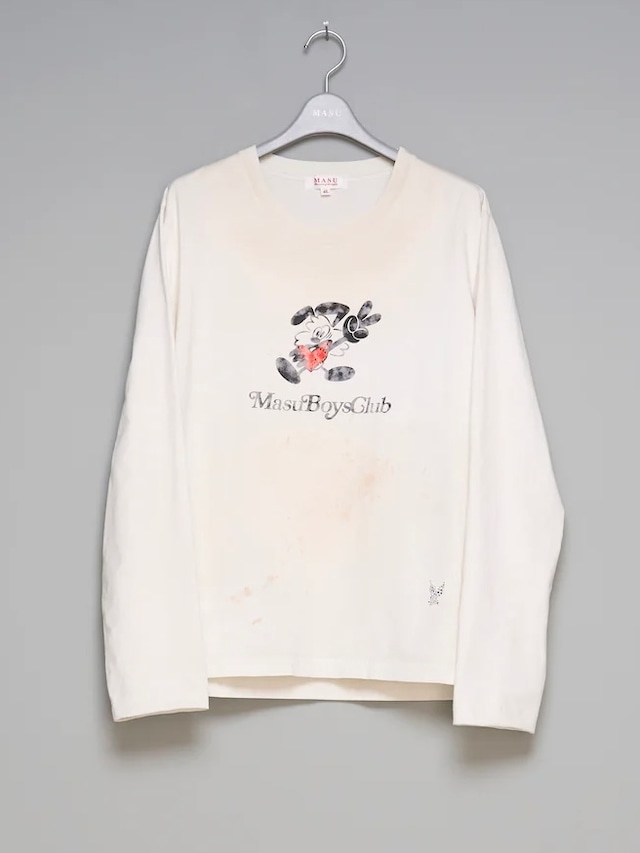 【25AW】MASU エムエーエスユー / WASTED VICK LONG SLEEVE T-SHIRT