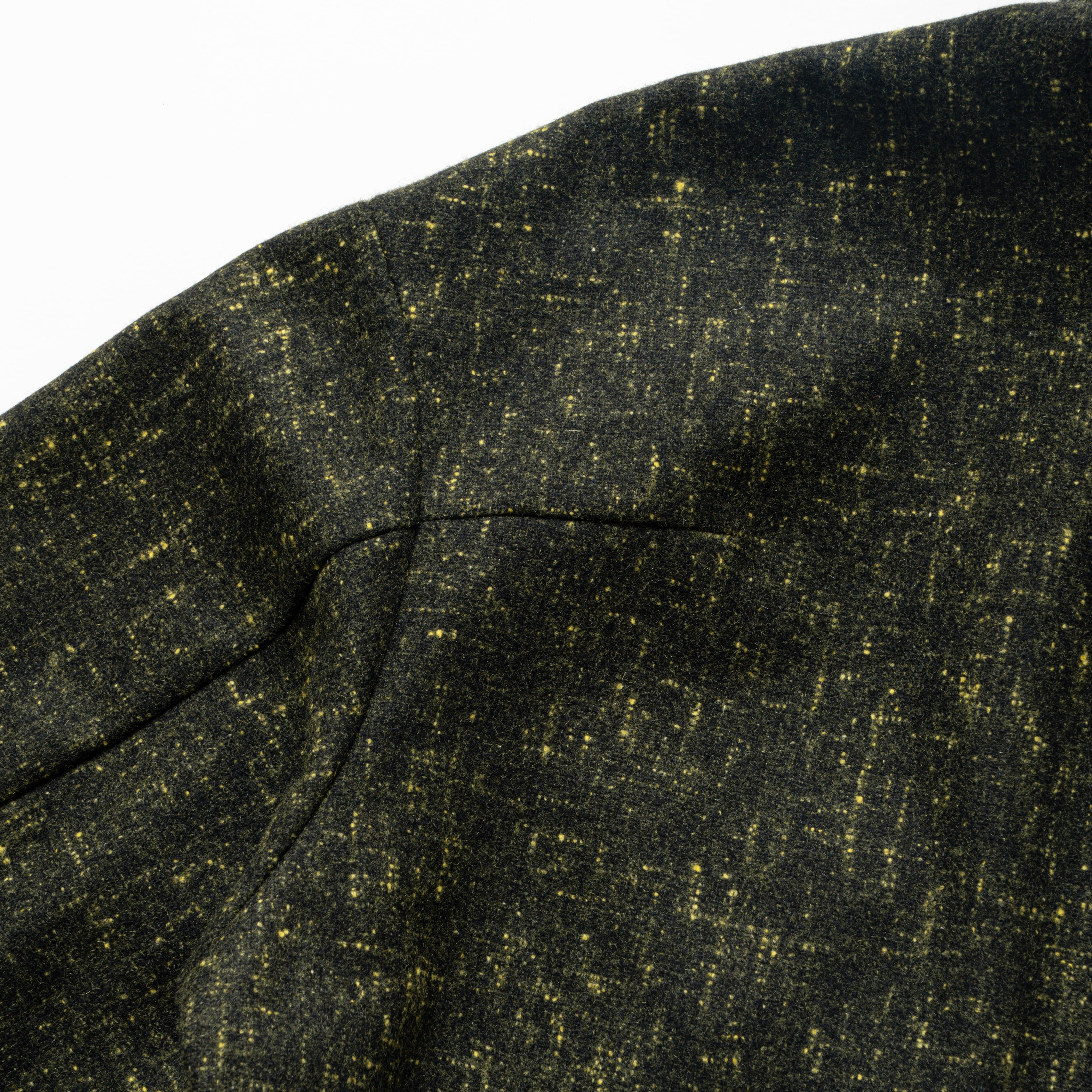 Wool cashmere stand collar blouson（GREEN） | TTTMSW