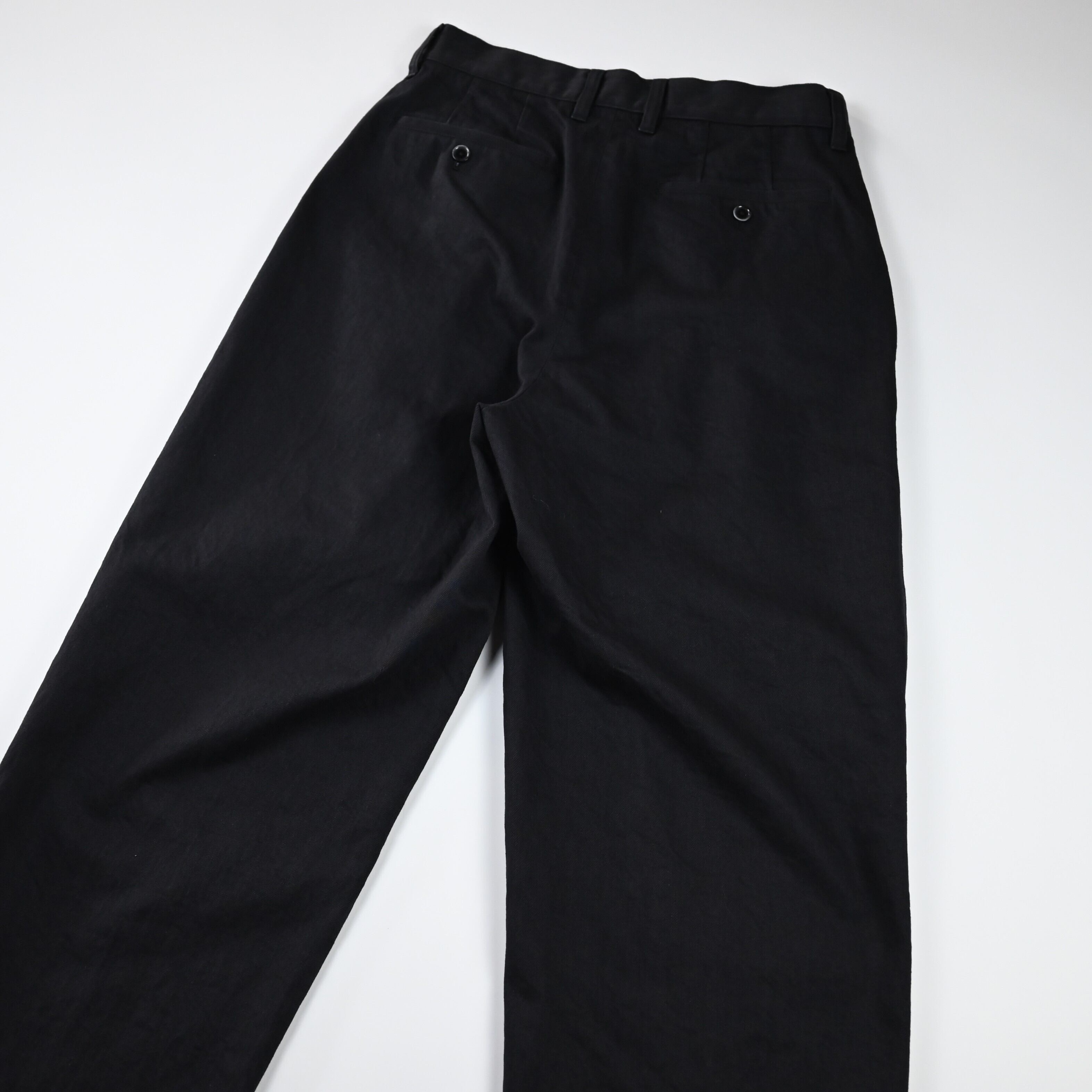 SAYATOMO / 2-Tack Cutoff Wide Denim Pants | GANKO