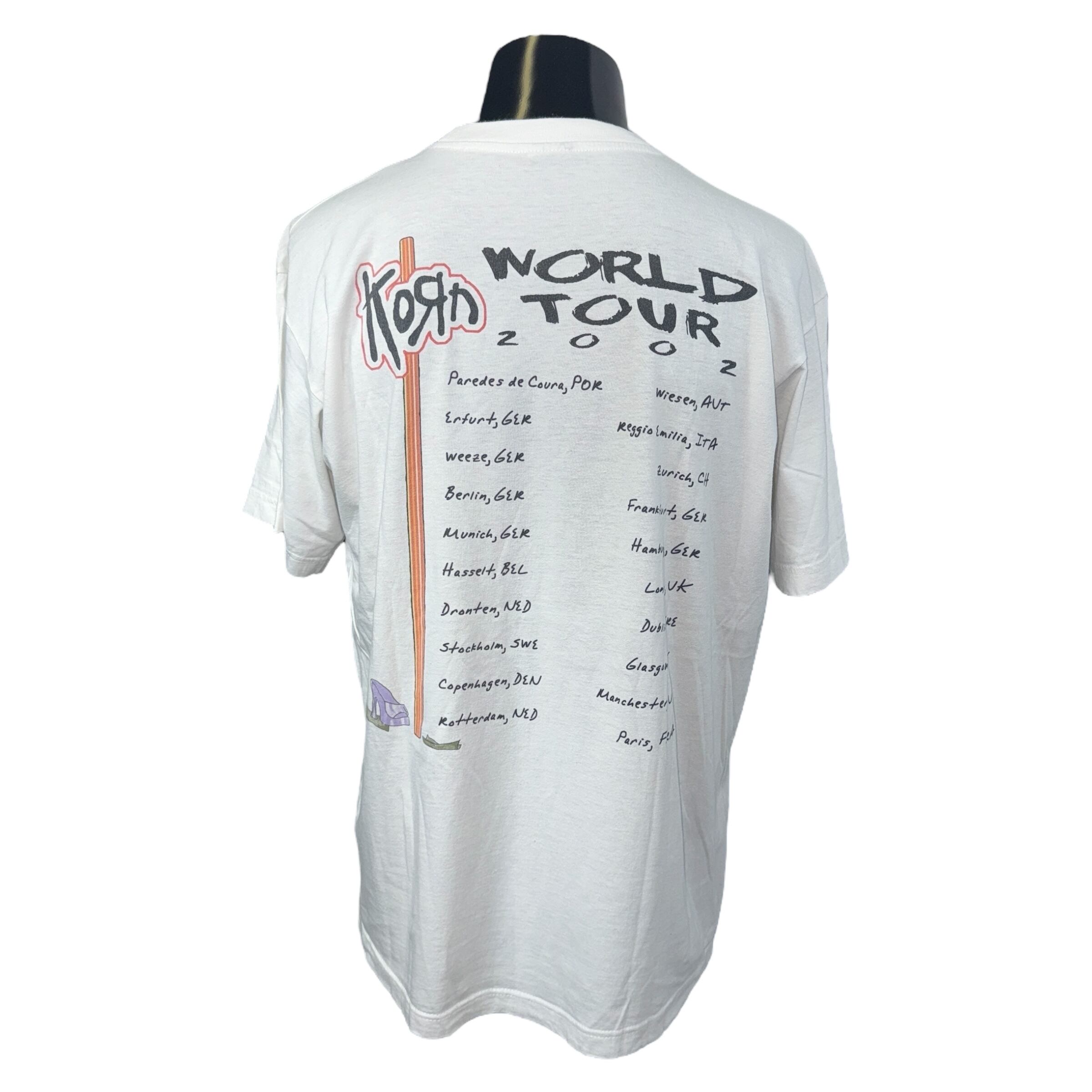 KORN】コーン WORLD TOUR 2002 Tシャツ XL | luxury&vintage カサコレ