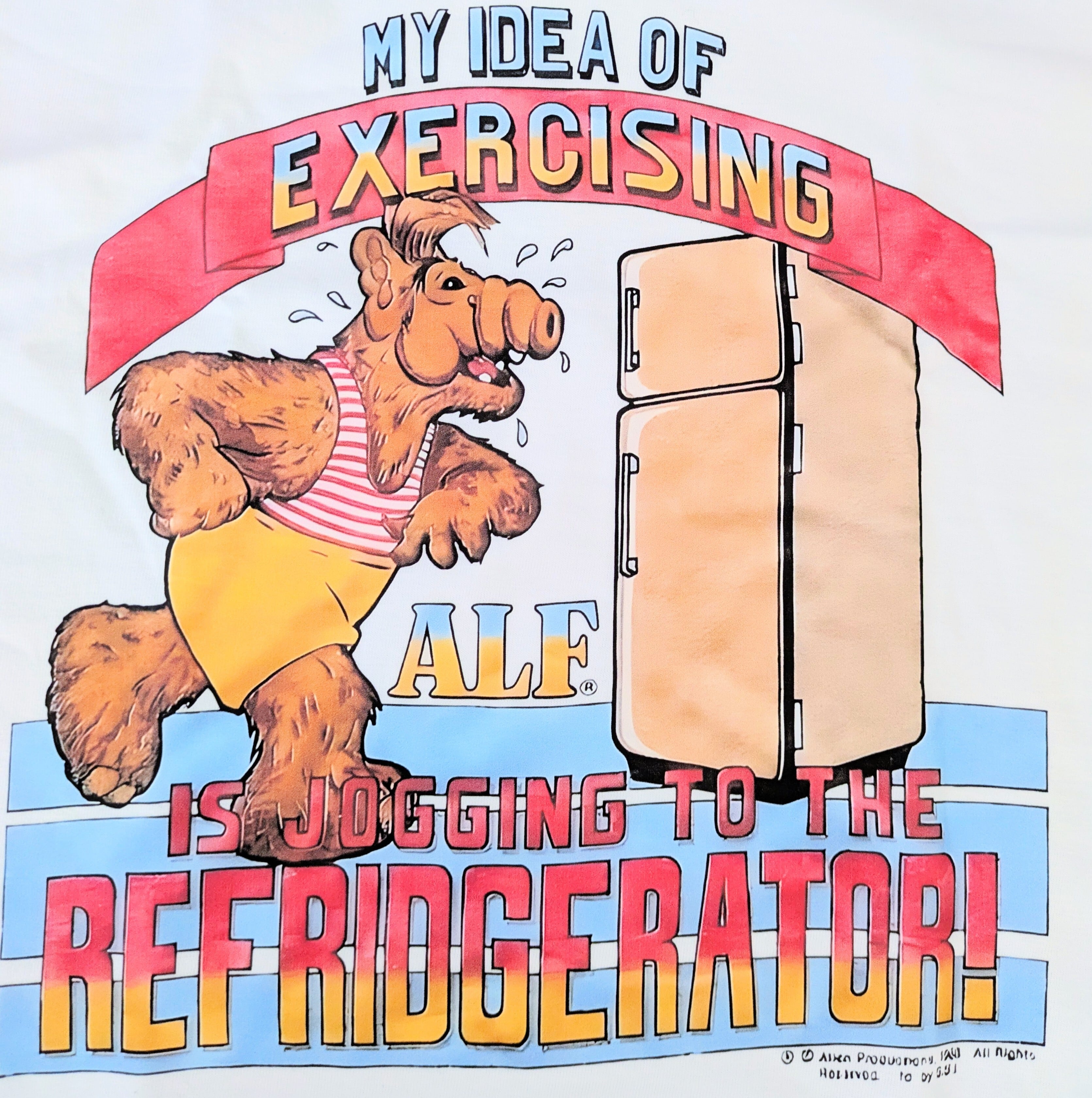 再入荷！他サイズもまもなく入荷！【 アルフ (ALF)】Tシャツ Jogging〚アメリカン雑貨 アメトイ〛