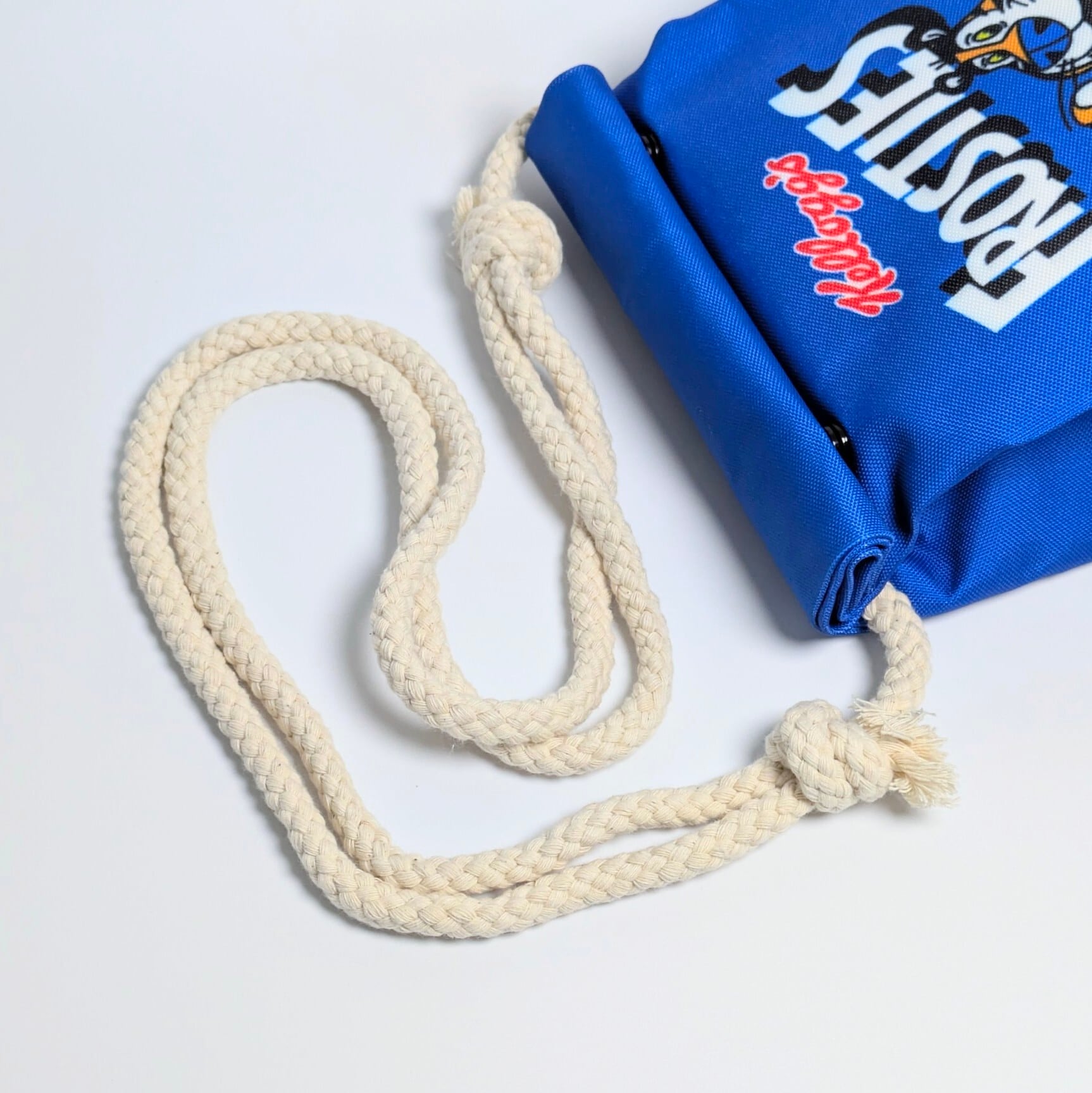 【ケロッグ トニーザタイガー  （Kellogg  Tony the Tiger）】ロープショルダーバッグ＊パッケージ風〚アメリカン雑貨 アメトイ〛