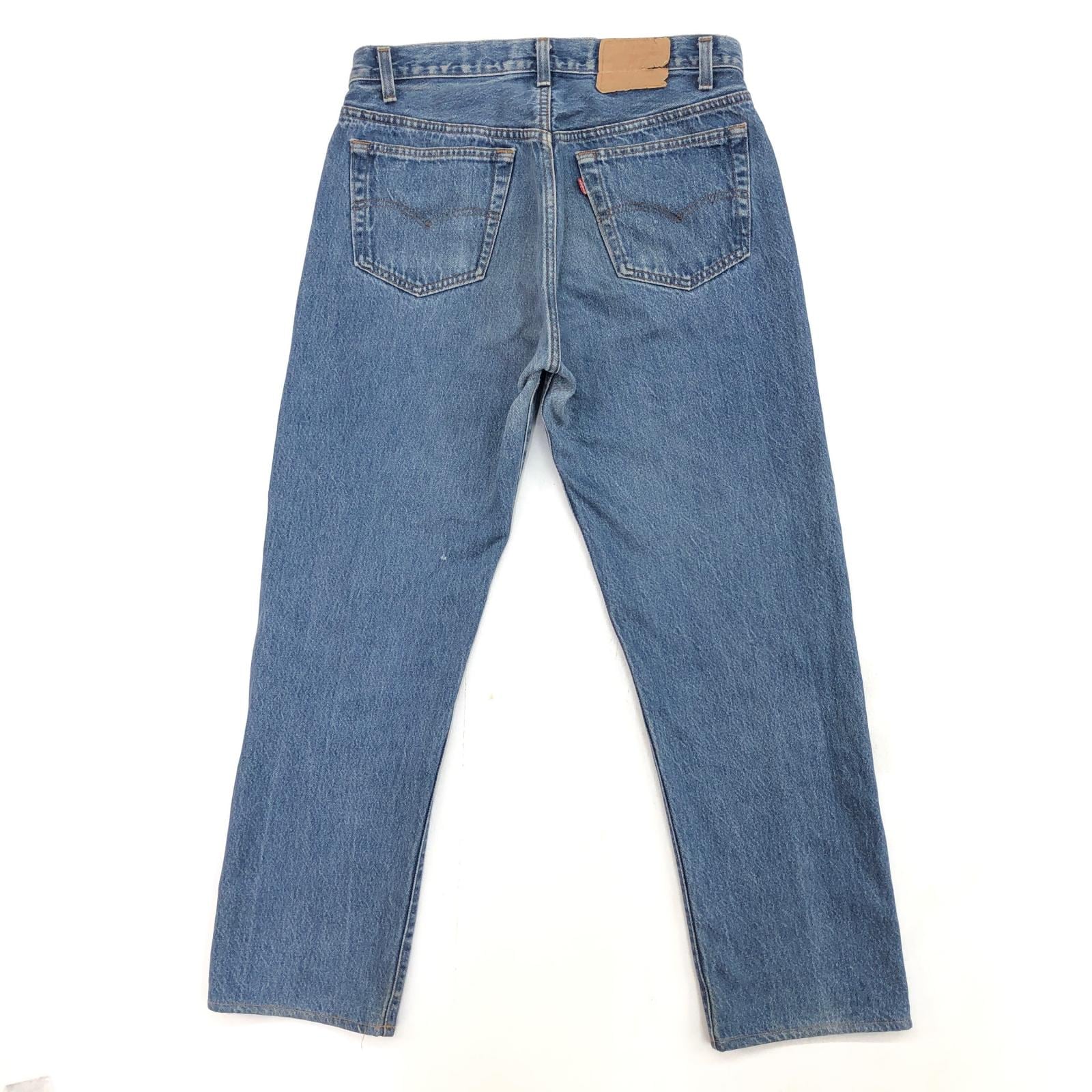 LEVI'S リーバイス 501- 80年代 USA製 ハチマル 脇割 内股シングル