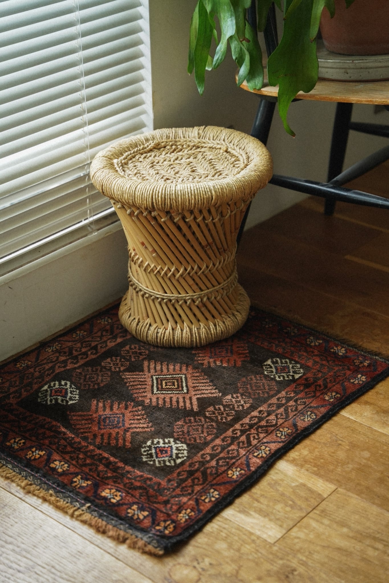2468-Vintage Baluch rug