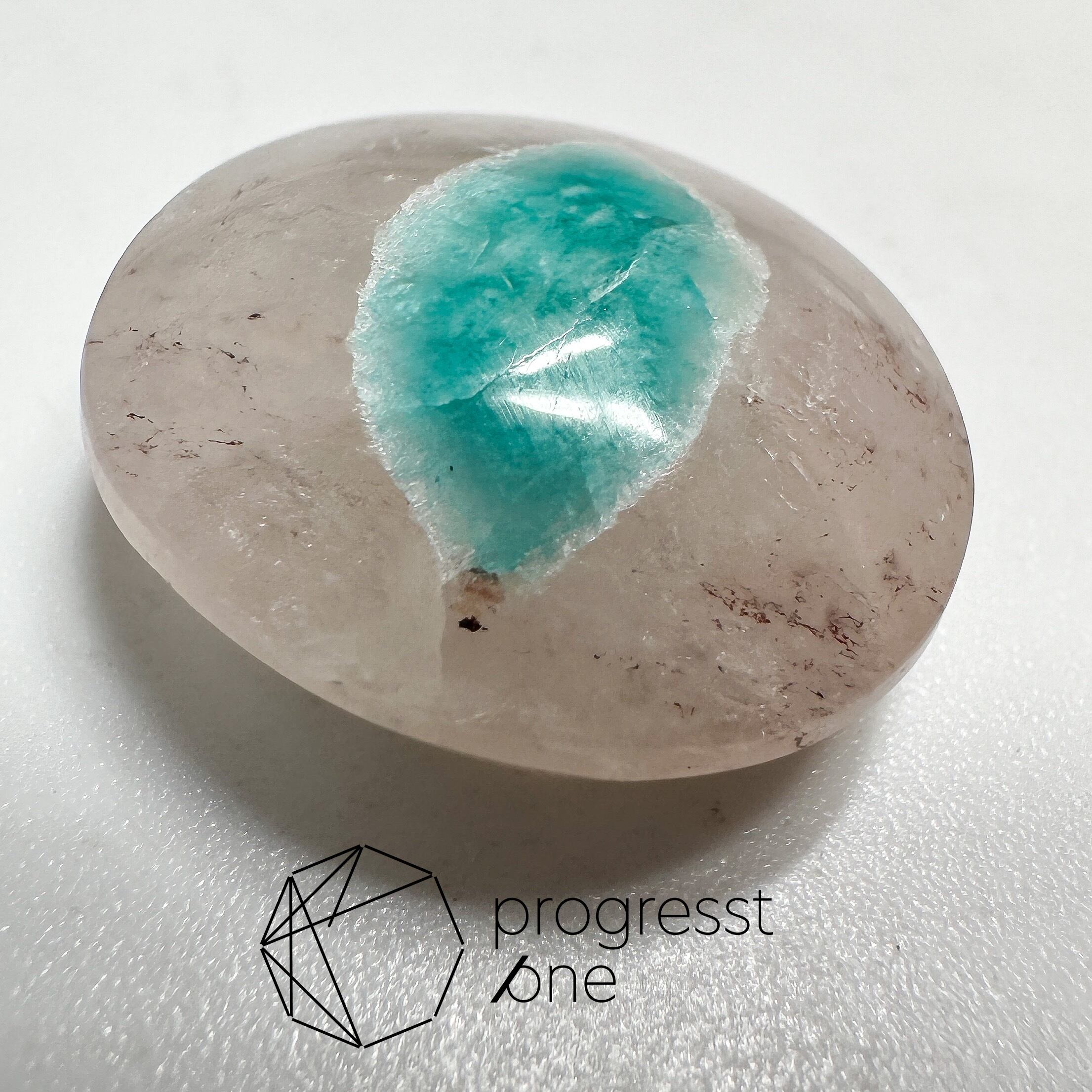 アマゾナイトインクォーツ アマゾナイトインクォーツ20.34ct | progresstone