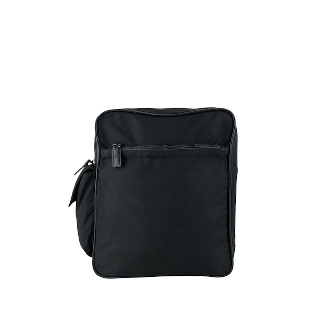 PRADA プラダ ボディバッグ ブラック トライアングルロゴ ナイロン vintage ヴィンテージ オールド p8ymye