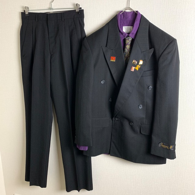 ～"coordinate" set up suit & necktie shirt & pin badge～
