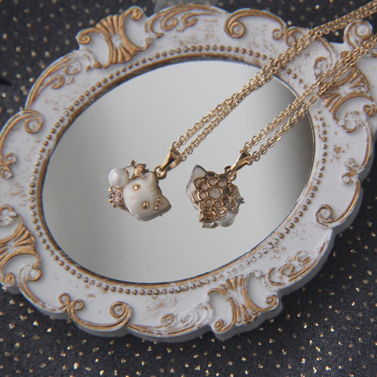 星ねこネックレス