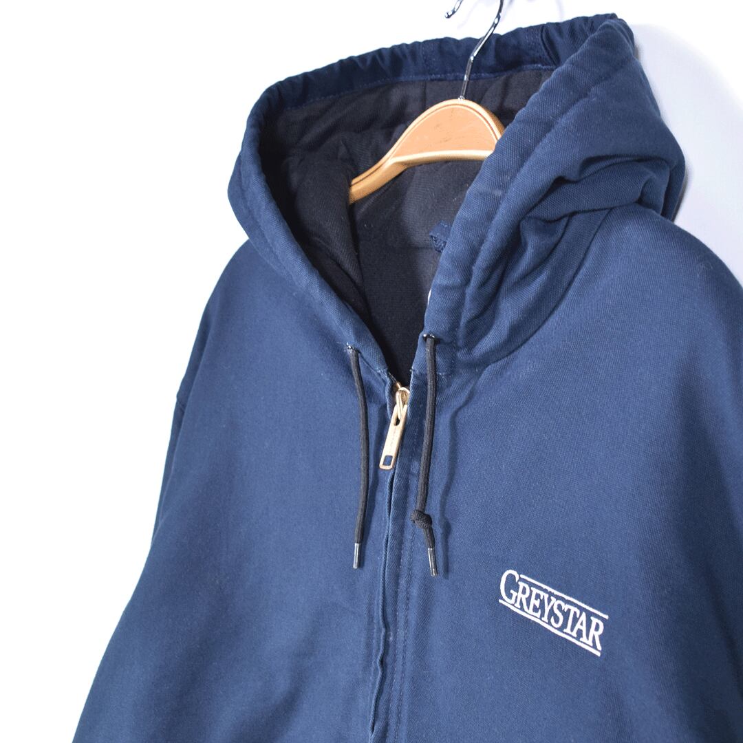 カーハート アメリカ製 アクティブジャケット ダック地紺 2XL