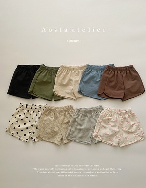 【予約】Summer short pants (R0103)