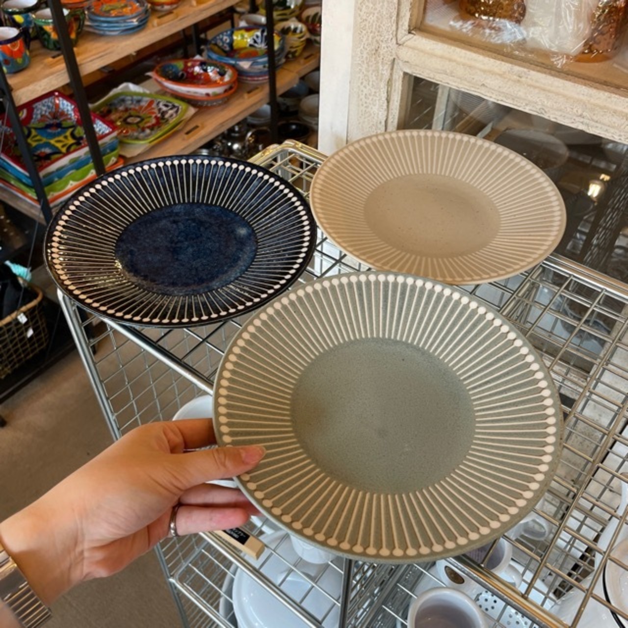 Albee 220plate 3colors / 美濃焼 日本製 アルビー 220プレート 全3色 陶磁器 食卓 日常使い キッチン雑貨 シンプル ナチュラル かわいい 皿 平皿 ギフト プレゼント