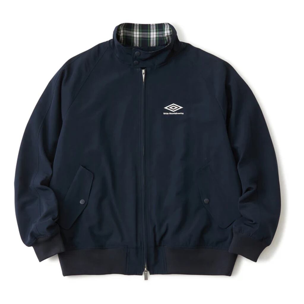 WHITE MOUNTAINEERING WM×UMBRO HARRINGTON JACKET | MAROON WEBSTORE