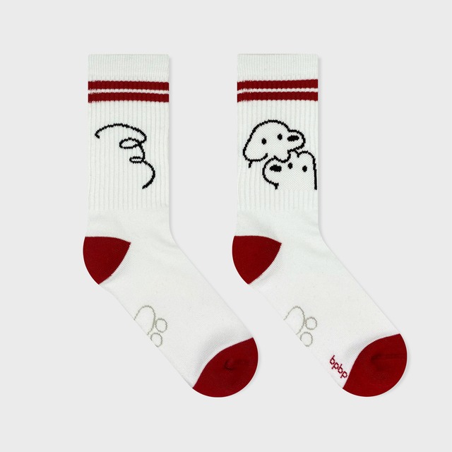 【matsui】SOCKS チャコール リブソックス