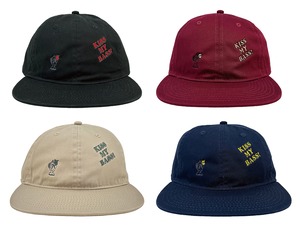 Kiss My Bass Flat Visor Cotton Cap