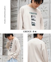 ◆アートフォト 段ボールニット プルオーバー◆ef-g1350132e