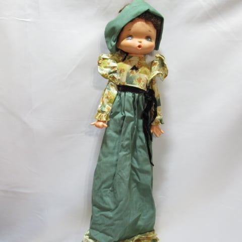 昭和レトロ 人形 ドール 袋 パジャマ入れなどに | ハチクマ商店