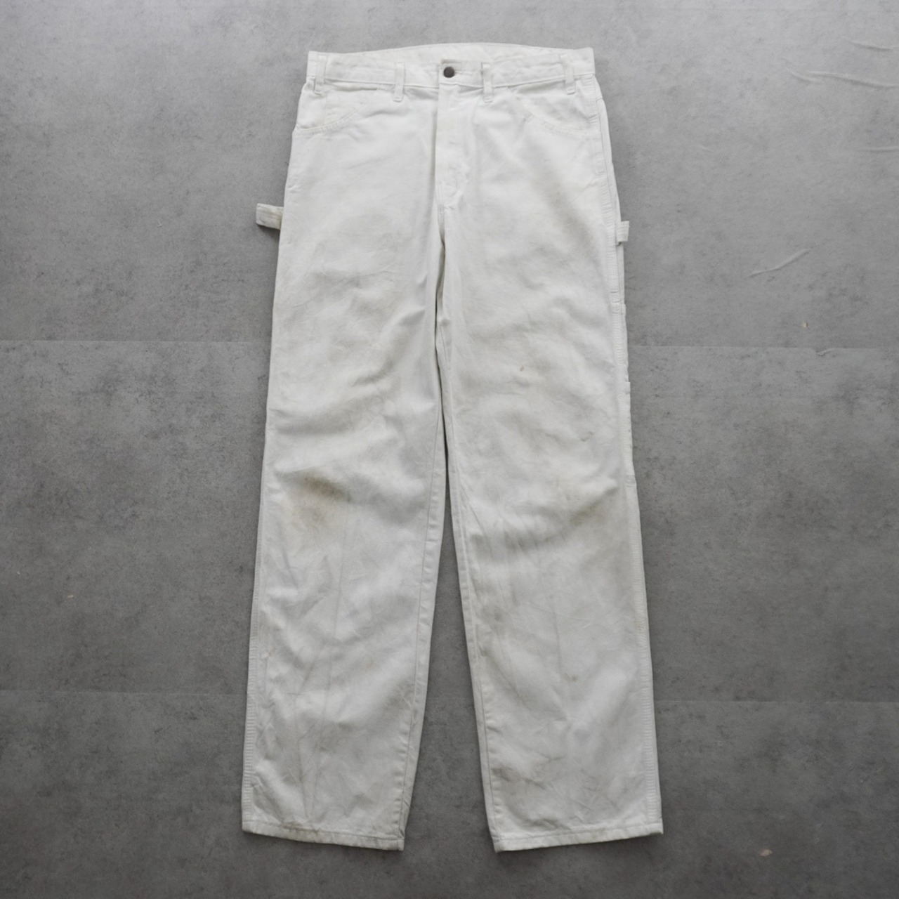 Dickies Sherwin-Williams white painter pants [W31.5L31.5相当] 古着 - 2