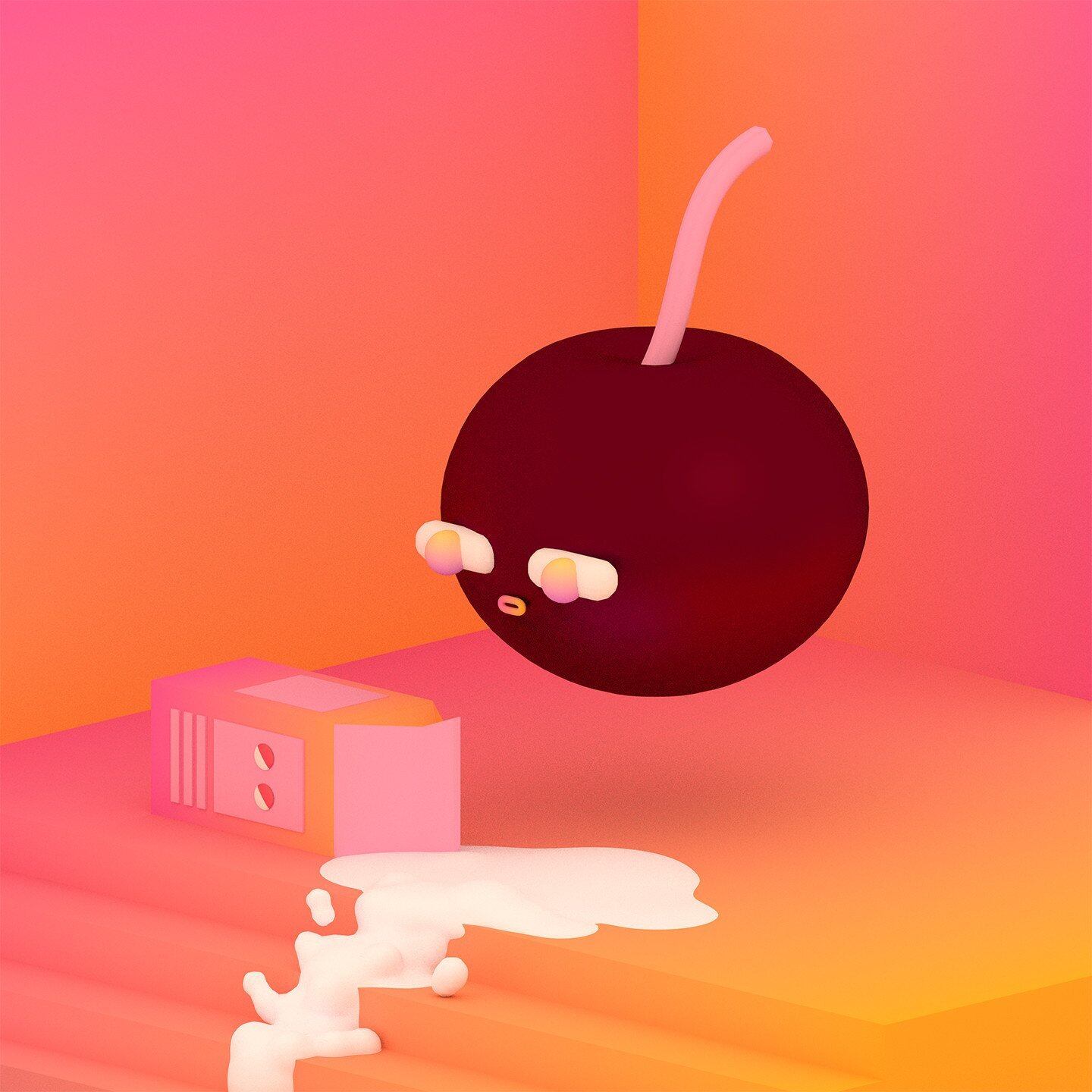 Sun Airway / Heraldic Black Cherry (300 Ltd 'Cherry Sherbet' Striped Vinyl LPs)