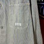 90s TOMMY HILFIGER ヒッコリーカバーオール ワークジャケット