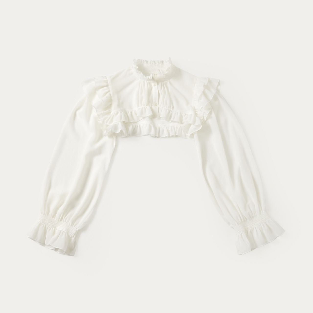 Short blouse/White