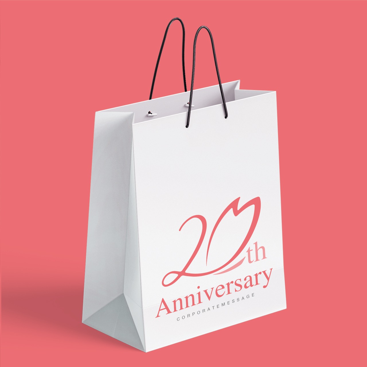 桜の20周年の20周年ロゴ