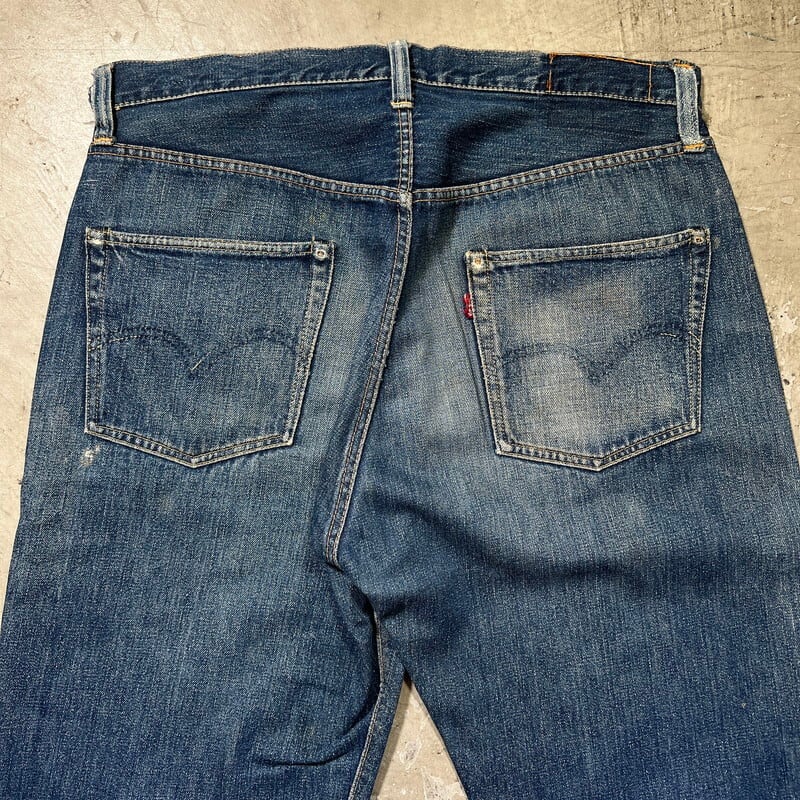 SPECIAL!! 50's LEVI'S リーバイス 501ZXX デニムパンツ 革パッチ センターセット 極上色落ち Big E 両面赤タブ  CONMAR ピンロック セルヴィッジ W35 希少 ヴィンテージ BA-2376 RM2795H | agito vintage powered  by