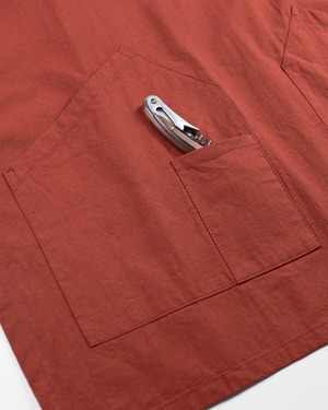POLITE work apron 03 short BRD / ポライト ワークエプロン 03 ショート（ボルドー）