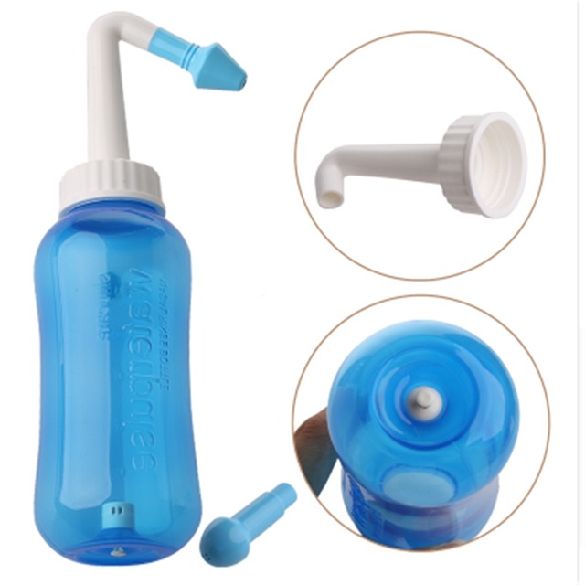 300ミリリットル大人子供鼻洗浄システムクリーン洞アレルギー鼻圧力netiポットキット