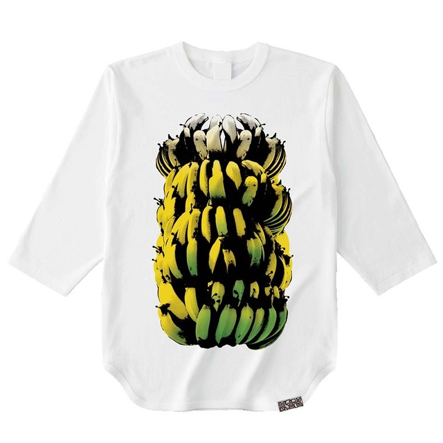 七分袖Tシャツ「島バナナ」