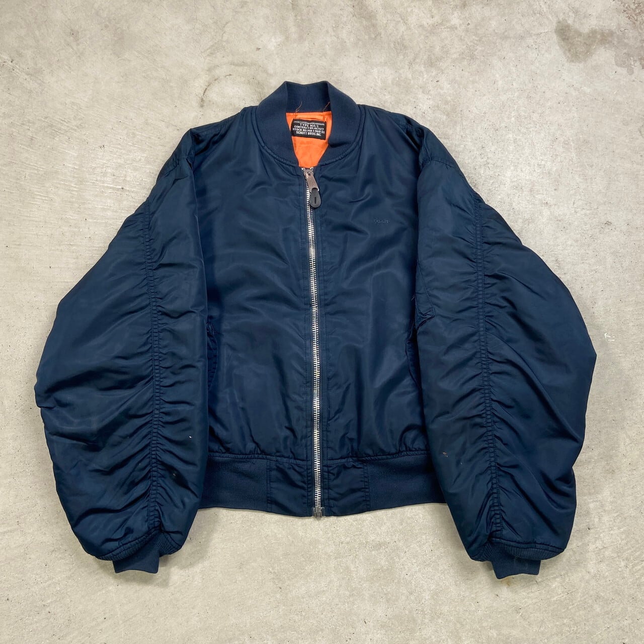 Schott ショット MA-1 ミリタリー フライトジャケット 民間品