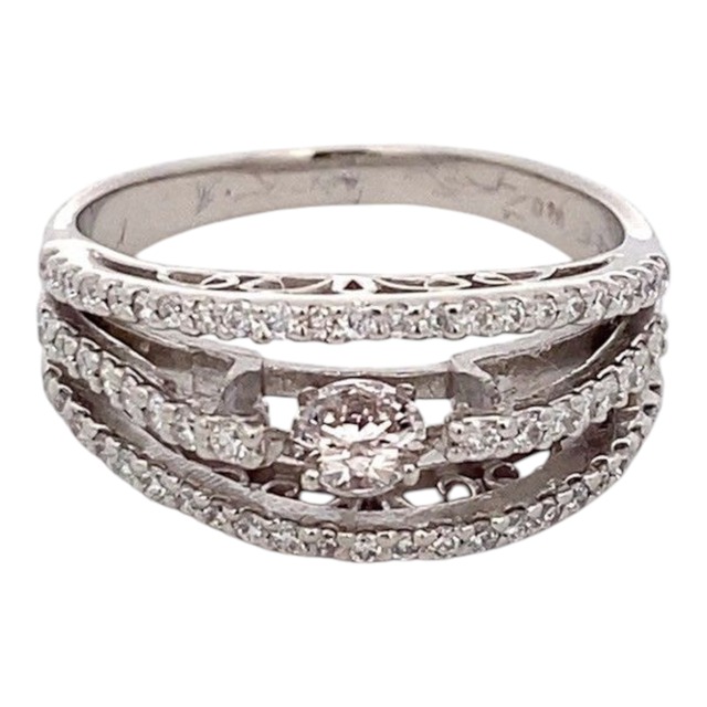 PT900 ﾀﾞｲﾔ0.18ct ﾘﾝｸﾞ