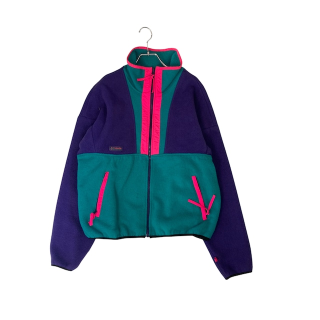 【80's】【Made in USA】Columbia   フリースジャケット　L   Vintage