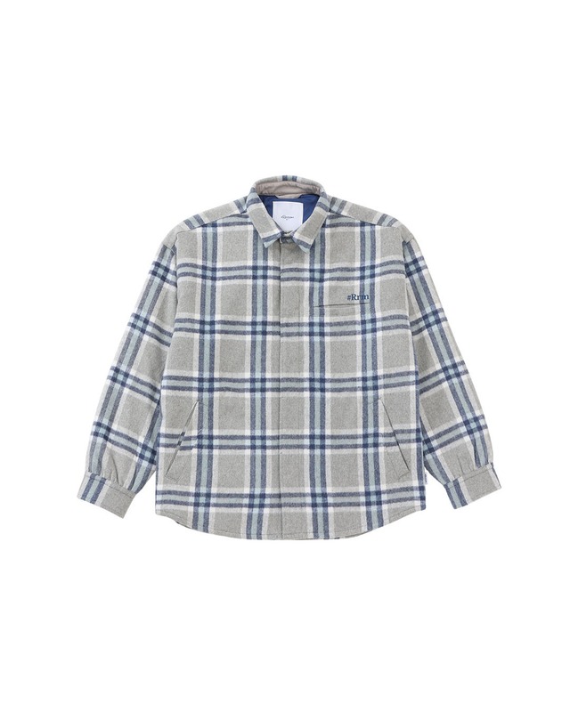 【#Re:room】WOOL CHECK JACKET［REJ153］