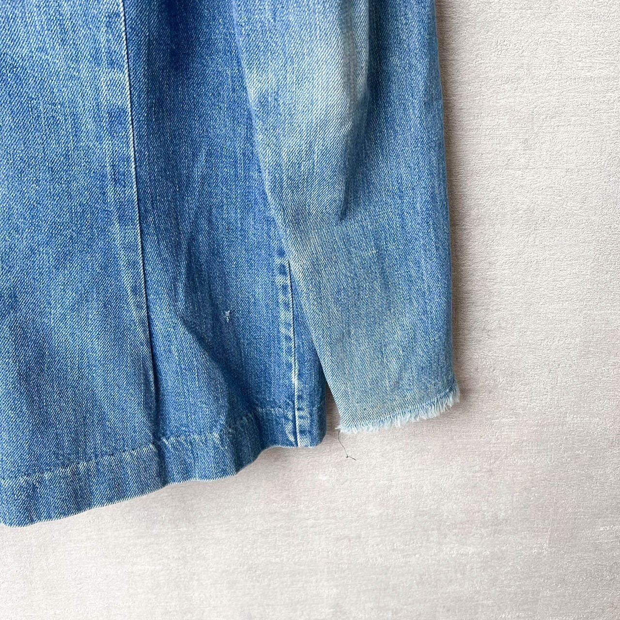 [VINTAGE] LEVIS BIG E DENIM JACKET WITH CONCHO　76066