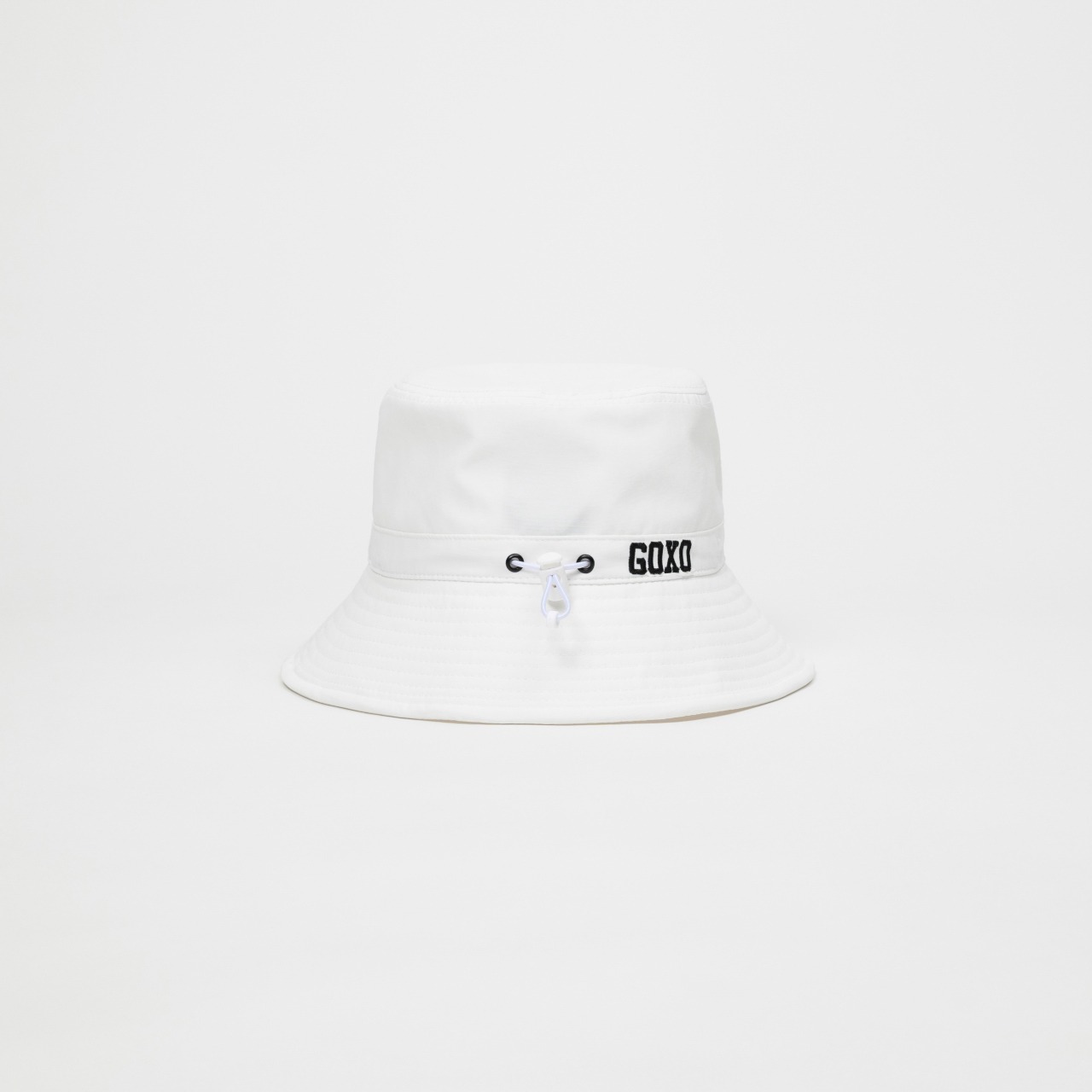 GOXO ゴーエックスオー ギブミーバディカジュアルフィットバケットハット ホワイト