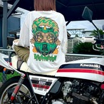 風神  L/S T-Shirt(White)