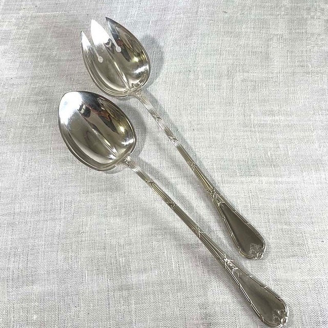 サーバーセット　クリストフル　サラダサーバー　リュバン　Christofle 19twa47-1