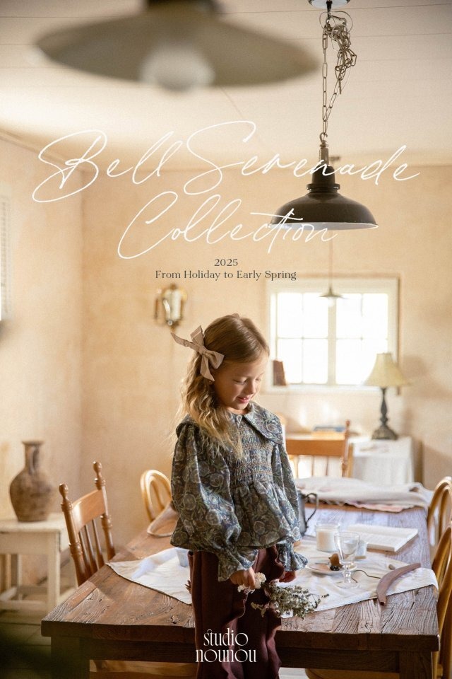 【予約商品】2025 冬 新作 STUDIO NOUNOU スタジオヌヌ 2色展開 ピピブラウス_ナソム